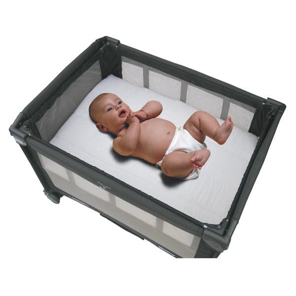 The Sleepover padded portacot sheet