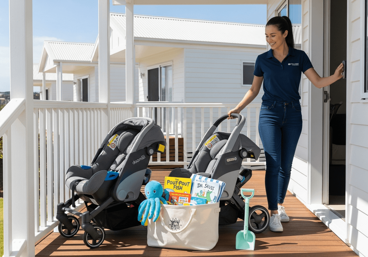 Baby equipment delivery service